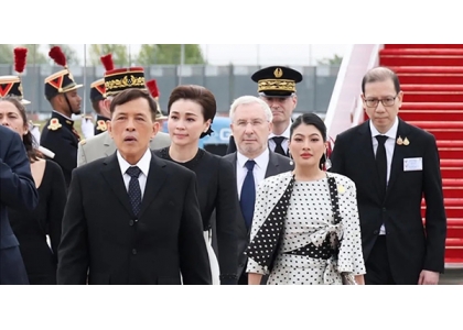 2026–06-29 泰王携王后访法，思蕊梵娜瓦瑞公主造型刷屏